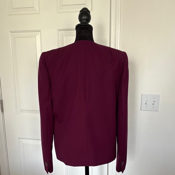 Mort Schrader 60s Dark Wine Colored Blazer - Picture 3 of 12